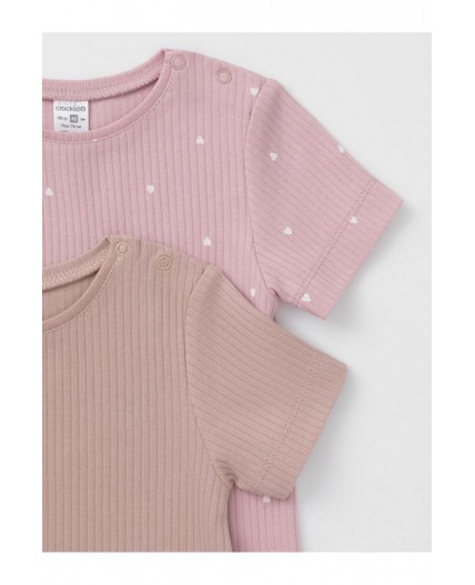 К 302521-2уп/розово-бежевый 1510, 2706 Н054.2 набор фуфайка (футболка)