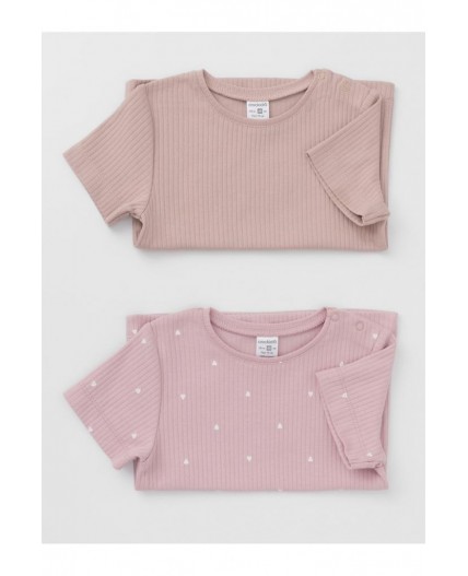 К 302521-2уп/розово-бежевый 1510, 2706 Н054.2 набор фуфайка (футболка)