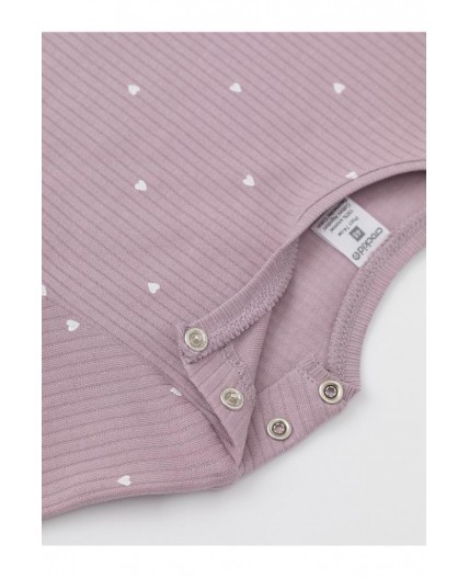 К 302521-2уп/сиреневый Н054.1,бело-розовый 1106 набор фуфайка (футболка)