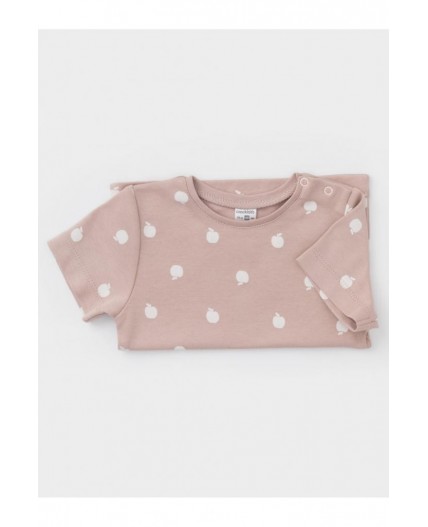 К 301156/розово-бежевый 1510 Н097 фуфайка (футболка)