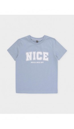 К 301914/серо-голубой 4010 фуфайка (футболка)