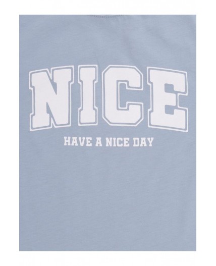 К 301914/серо-голубой 4010 фуфайка (футболка)