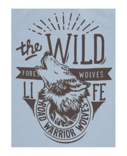 К 302440/серо-голубой 4010 фуфайка (футболка)