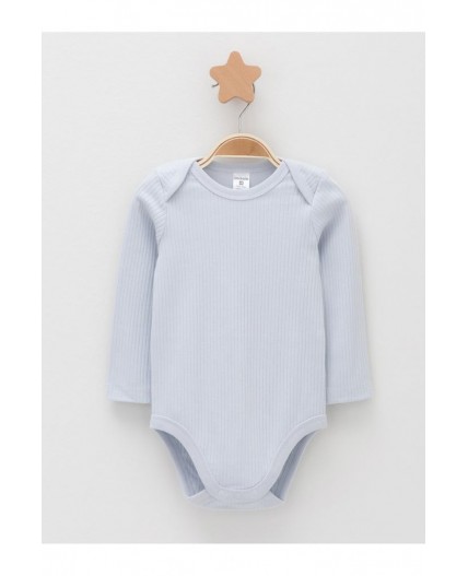 К 6526-2уп/капучино 1210,серо-голубой 4106 набор полукомбинезон (боди)