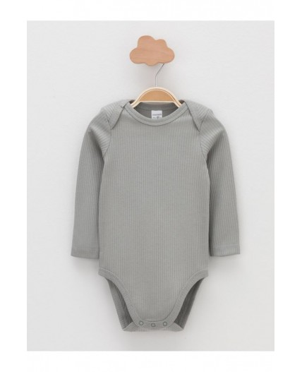 К 6526-2уп/тем.бежевый 1304,оливковый 0209 набор полукомбинезон (боди)