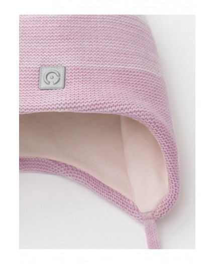 КВ 20405/ш/розовая сирень,белый шапка