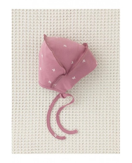 К 8176/темно-розовый 1710 Н098 чепчик