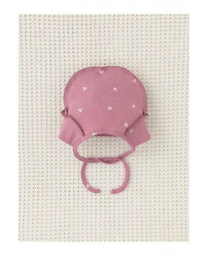 К 8176/темно-розовый 1710 Н098 чепчик