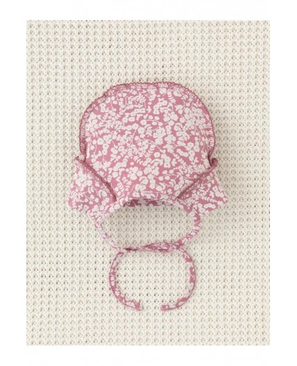 К 8176/темно-розовый 1710 Н099 чепчик