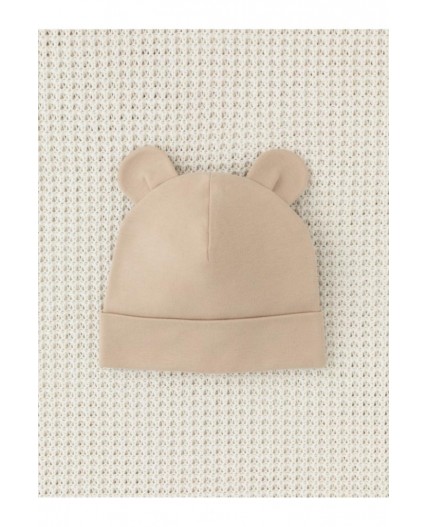 К 8093/темно-бежевый шапка