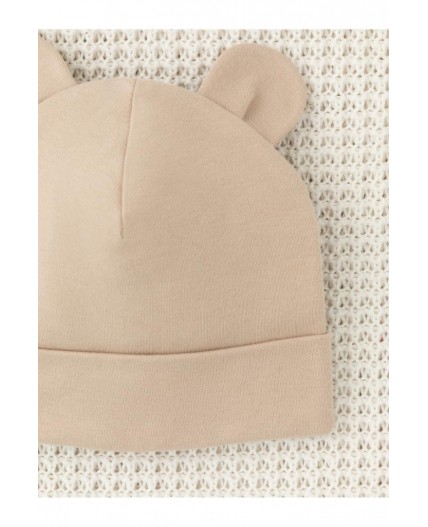 К 8093/темно-бежевый шапка