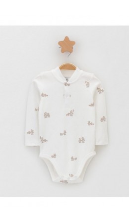 К 6542/молочный Н104 полукомбинезон (боди)