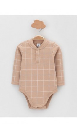 К 6542/бежевый 1215 Н105 полукомбинезон (боди)