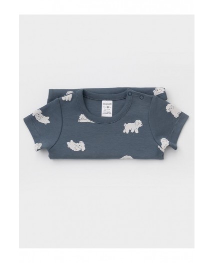 К 6073/синий 3929 Н052.3 полукомбинезон (боди)