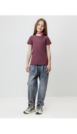 КР 302868/бордовый 1411 к653 фуфайка (футболка)