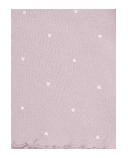 КП 302814/розовый лед,мини сердечки фуфайка (футболка)