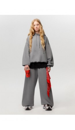 КБ 400894/серый 3911 брюки подр