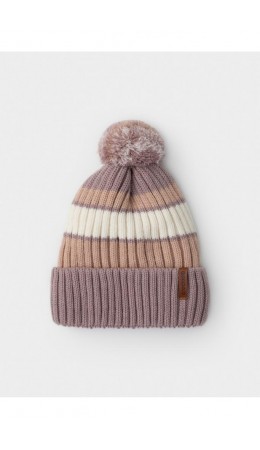 КВ 20409/ш/пудра,розовый беж шапка