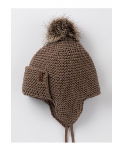 КВ 20403/ш/кофейный шапка
