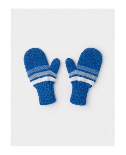 КВ 10018/25ш/королевский синий,талая вода варежки