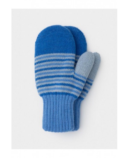 КВ 10009/25ш/тем.голубой,королевский синий варежки