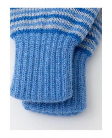 КВ 10009/25ш/тем.голубой,королевский синий варежки