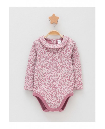 К 6539-2уп/тем.розовый 1710 Н099,Н098 набор полукомбинезон (боди)