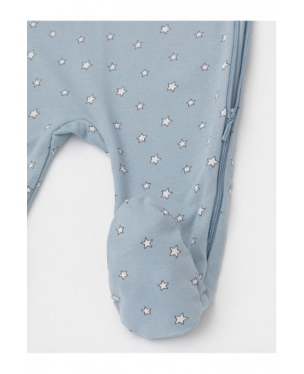 К 6444-2уп/серо-голубой Н100,синий Н052.3 набор комбинезон