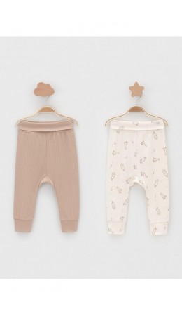 К 400715-2уп/молочный Н105,бежевый 1215 набор брюки