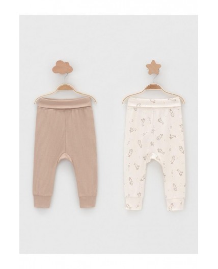 К 400715-2уп/молочный Н105,бежевый 1215 набор брюки