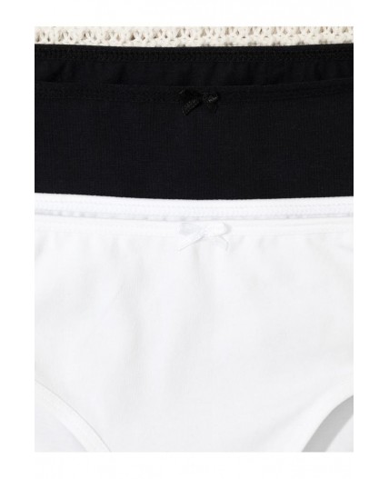 К 1972-2уп/белый,черный набор трусы