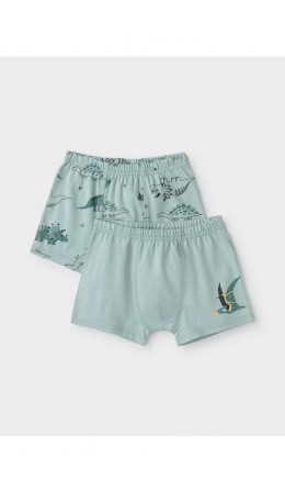 К 1930-2уп/голубой прибой,динозавры набор трусы