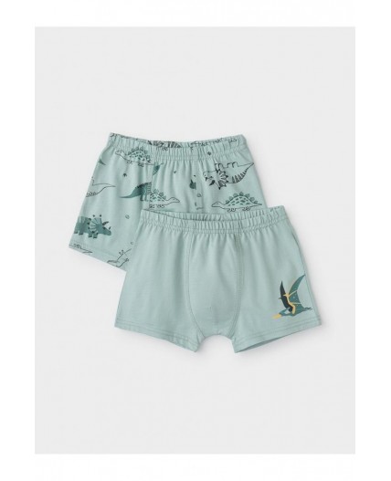 К 1930-2уп/голубой прибой,динозавры набор трусы