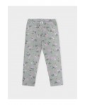 КП 4074/холодная мята,сказочные цветы брюки (лосины)