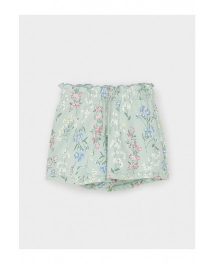 КП 400684/дымчатый нефрит,цветочный бал шорты