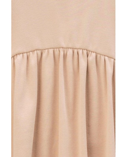 КР 5778/нежный бежевый к415 платье