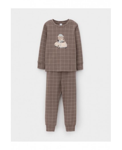 К 1621/коричневый 0909 Н045 пижама