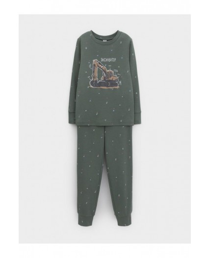 К 1621/темно-зеленый 6009 Н044 пижама