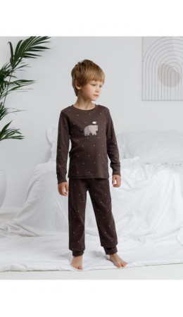К 1621/темно-коричневый 0912 Н048 пижама