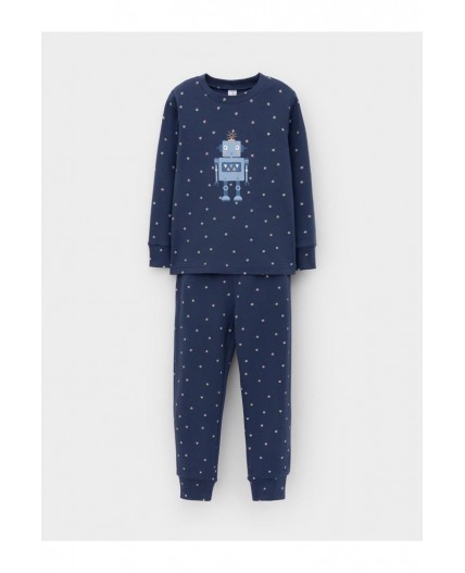 К 1621/синий 1179 Н047 пижама