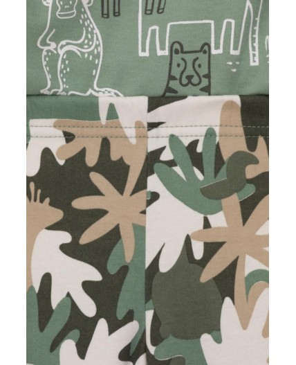 К 1541/24/милитари,тропический камуфляж пижама