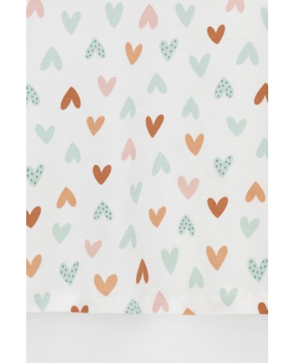 К 1156/конфетти из сердечек на сахаре сорочка