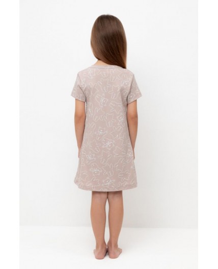 К 1156/бежевый,мини плюшевые мишки сорочка