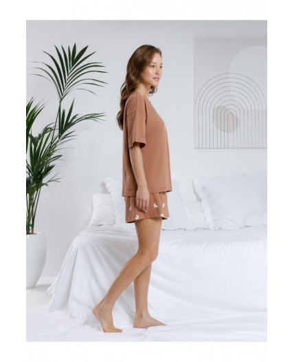 МП 20143/шоколадный 1230 Н111 пижама