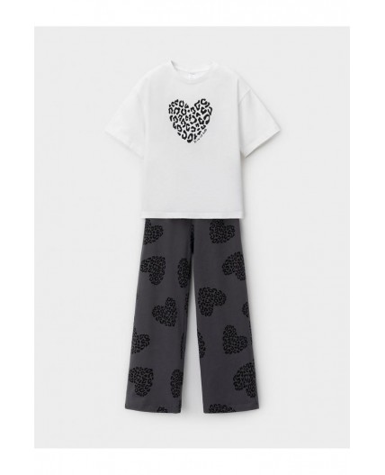 МП 1657/белый Н251 пижама