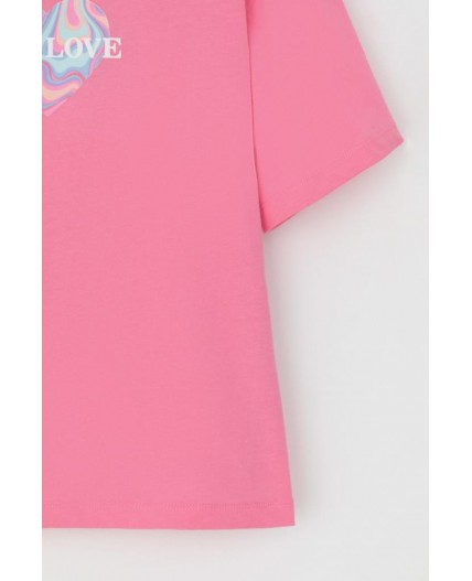 КР 302683-1/розовая орхидея к535 фуфайка (футболка)