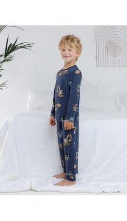 К 1561/синий 1179 Н030.1 пижама