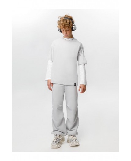 КБ 302922/светло-серый 4201 фуфайка (футболка) подр