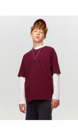 КБ 302922/бордовый 1528 фуфайка (футболка)