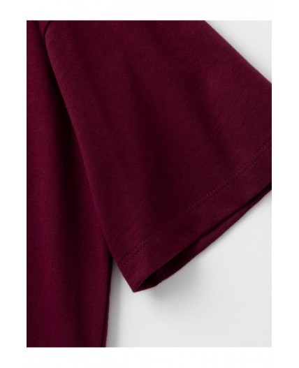 КБ 302922/бордовый 1528 фуфайка (футболка)